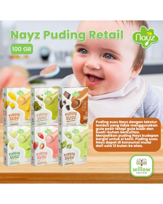 Nayz Puding Retail 100Gr Bahan Makanan