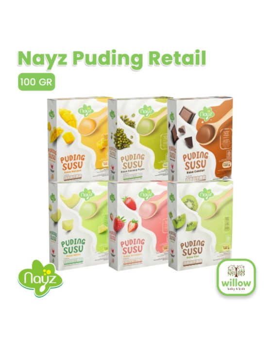 Nayz Puding Retail 100Gr Bahan Makanan