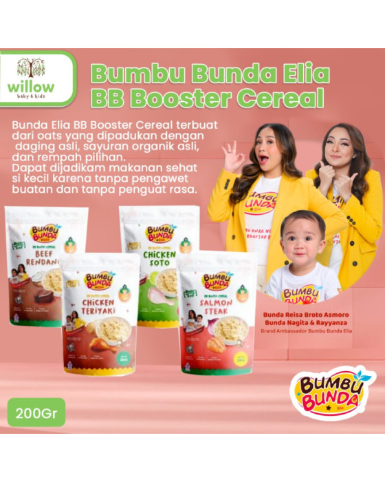 Bumbu Bunda Elia BB Booster Cereal 200Gr Makanan Bayi