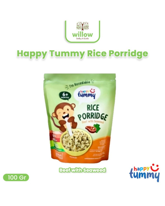 Happy Tummy Rice Porridge Cereal Bayi 100Gr