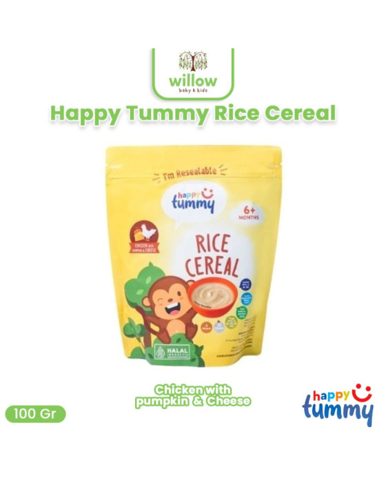 Happy Tummy Rice Cereal Bayi 100Gr