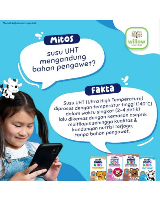 Ultra Jaya Mimi Susu UHT 125Ml