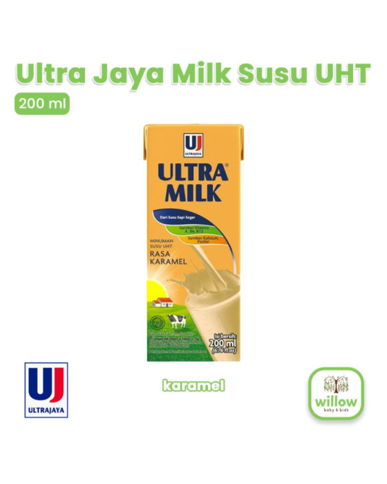 Ultra Jaya Milk Susu UHT 200Ml