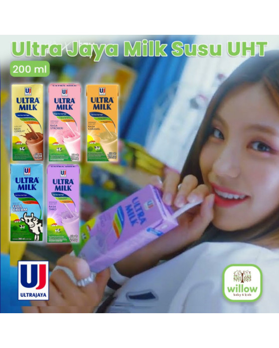 Ultra Jaya Milk Susu UHT 200Ml