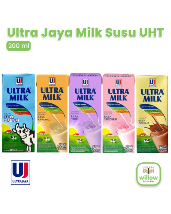 Ultra Jaya Milk Susu UHT 200Ml