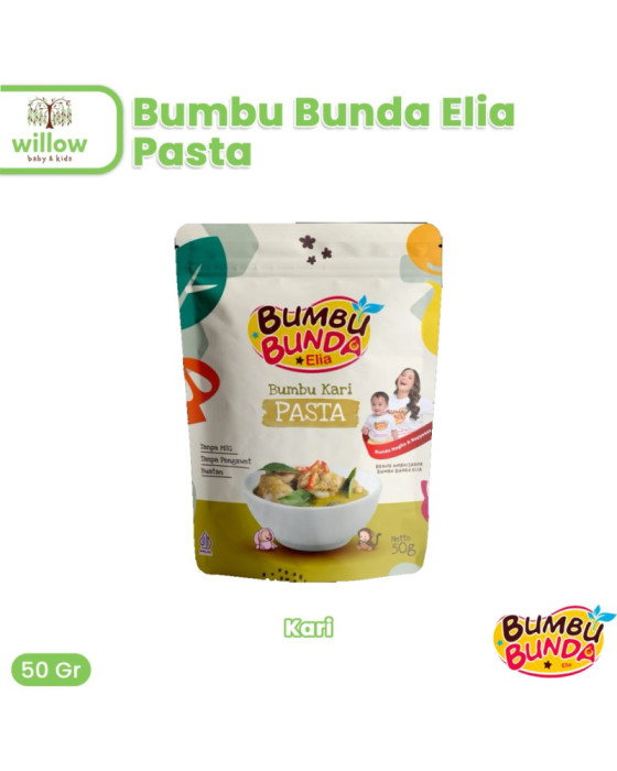 Bumbu Bunda Elia Pasta Bahan Makanan MPASI 50Gr