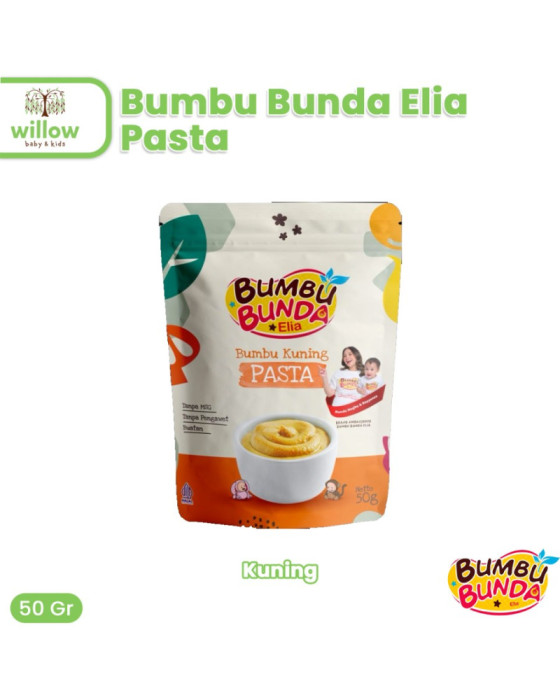 Bumbu Bunda Elia Pasta Bahan Makanan MPASI 50Gr