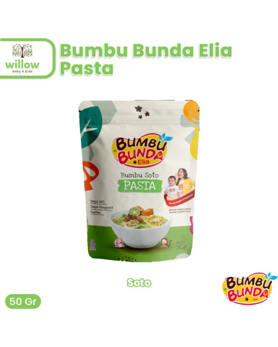 Bumbu Bunda Elia Pasta Bahan Makanan MPASI 50Gr