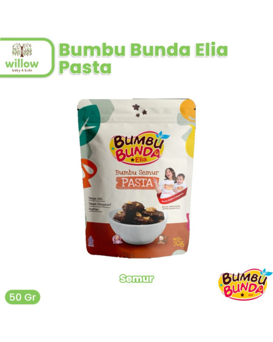 Bumbu Bunda Elia Pasta Bahan Makanan MPASI 50Gr