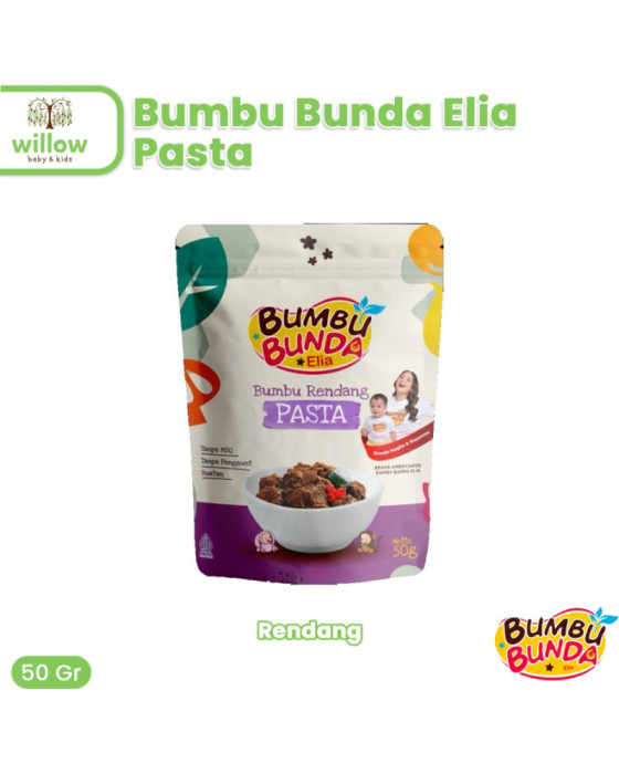 Bumbu Bunda Elia Pasta Bahan Makanan MPASI 50Gr