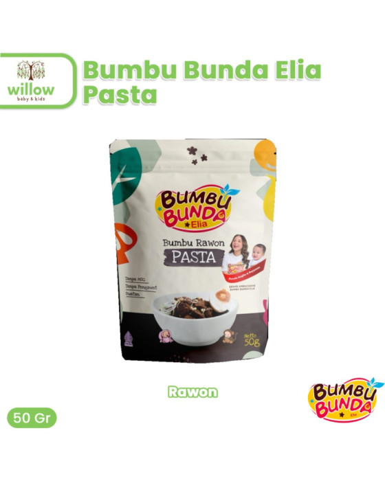 Bumbu Bunda Elia Pasta Bahan Makanan MPASI 50Gr