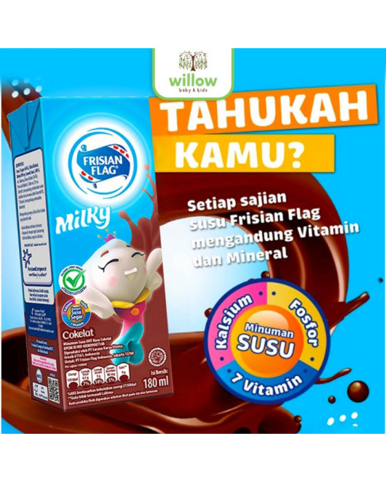 Frisian Flag Susu UHT Milky Susu Kemasan