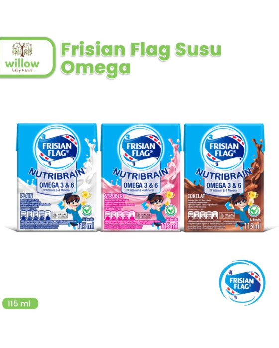 Frisian Flag Susu Omega Susu Kemasan 115Ml