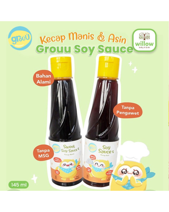 Grouu Soy Sauce Bumbu Masak 145Ml