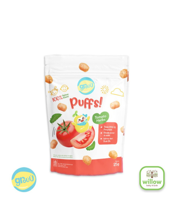 Grouu Puff Snack Anak Camilan Bayi 25Gr