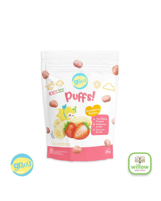 Grouu Puff Snack Anak Camilan Bayi 25Gr