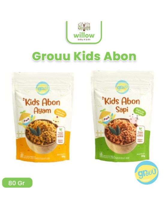 Grouu Kids Abon Makanan Kering 80Gr