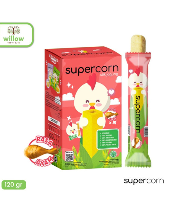 Supercorn Corn Stick Camilan Anak 120Gr