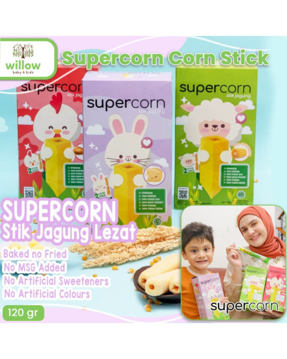 Supercorn Corn Stick Camilan Anak 120Gr