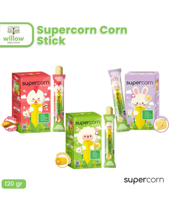 Supercorn Corn Stick Camilan Anak 120Gr