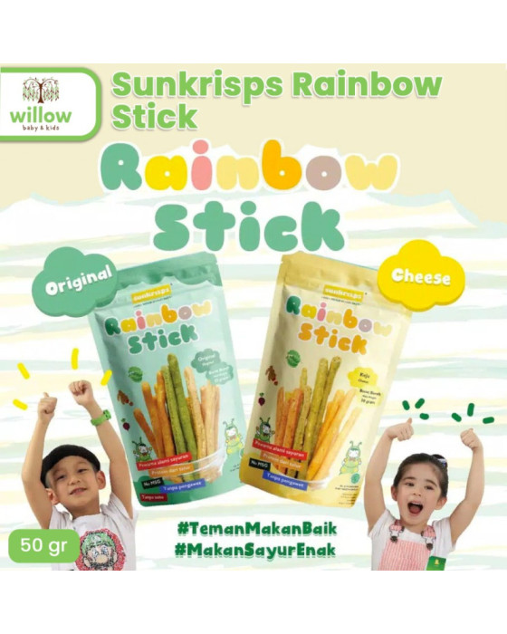 Sunkrisps Rainbow Stick Camilan 50Gr