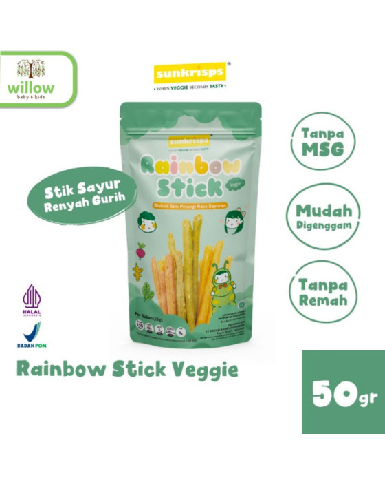 Sunkrisps Rainbow Stick Camilan 50Gr