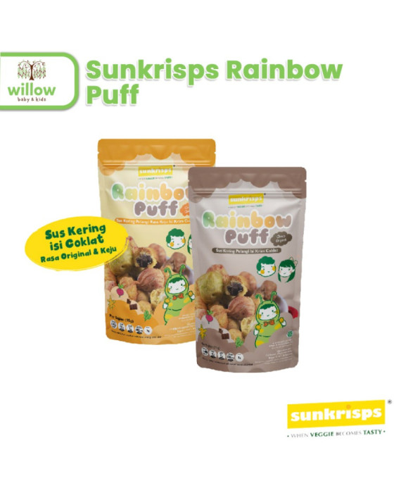 Sunkrisps Rainbow Puff Camilan 50Gr