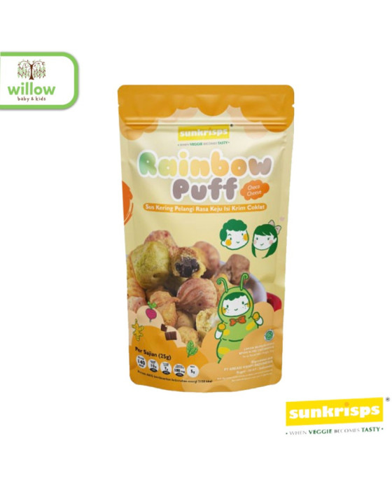 Sunkrisps Rainbow Puff Camilan 50Gr