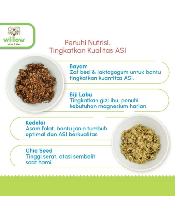 Pureats Granola Crunch Makanan Ringan 100Gr