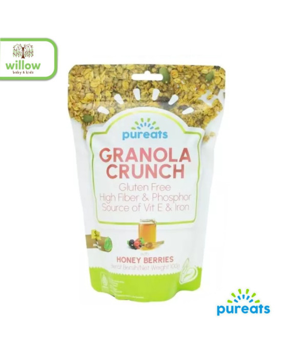 Pureats Granola Crunch Makanan Ringan 100Gr