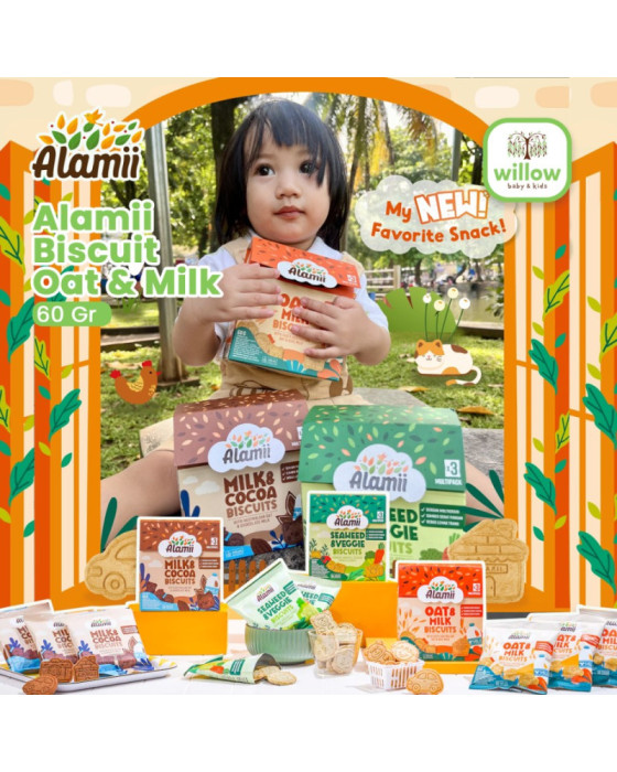 Alamii Biscuit Camilan Bayi 60Gr