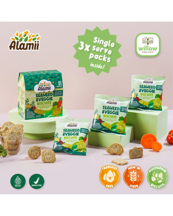 Alamii Biscuit Camilan Bayi 60Gr