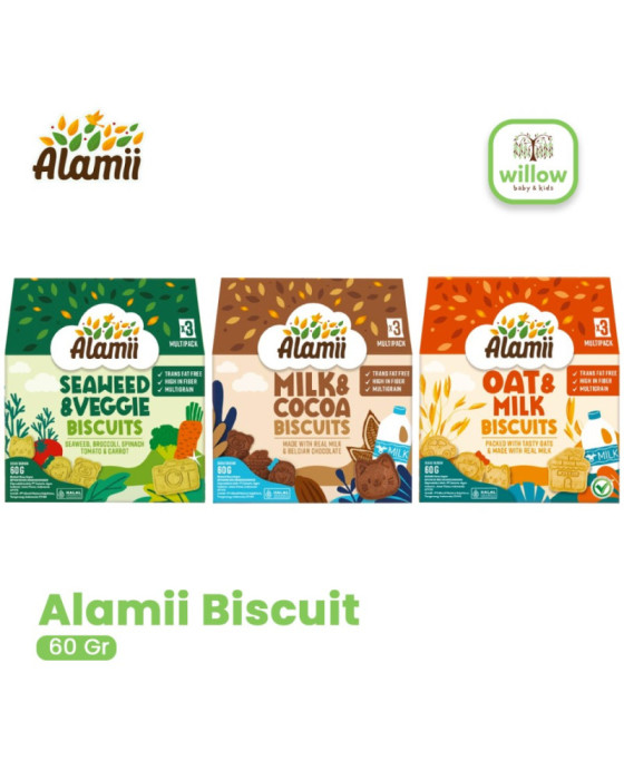 Alamii Biscuit Camilan Bayi 60Gr