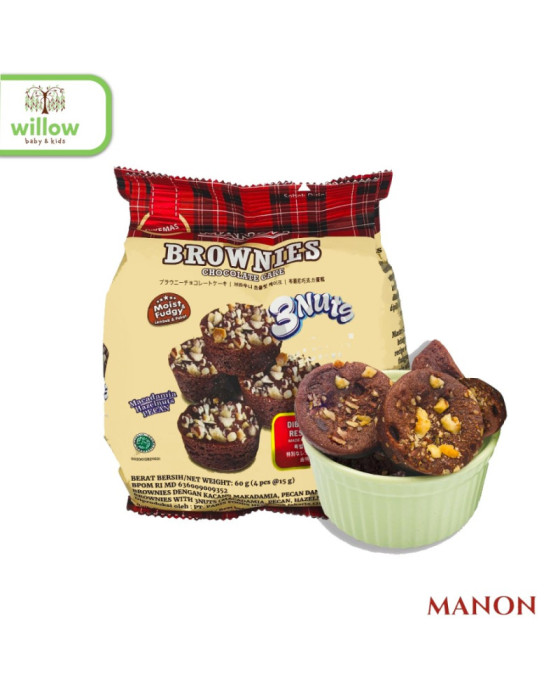 Manon Brownies Cookies 60Gr