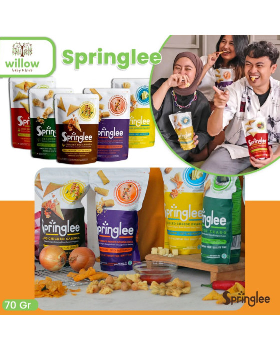 Springlee Camilan Snack Keripik Makanan RIngan 70Gr