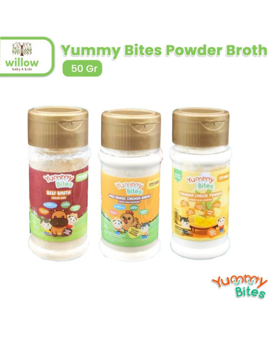 Yummy Bites Powder Bottle Bumbu Masakan Bayi 50Gr