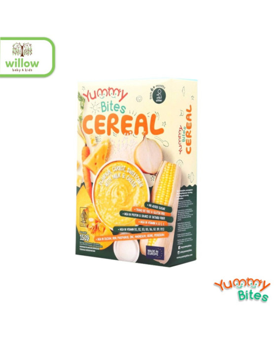 Yummy Bites Cereal Bubur Bayi 150GR (NIKITA WILLY EXCLUSIVE)