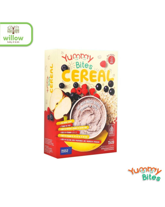 Yummy Bites Cereal Bubur Bayi 150GR (NIKITA WILLY EXCLUSIVE)