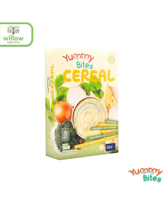 Yummy Bites Cereal Bubur Bayi 150GR (NIKITA WILLY EXCLUSIVE)