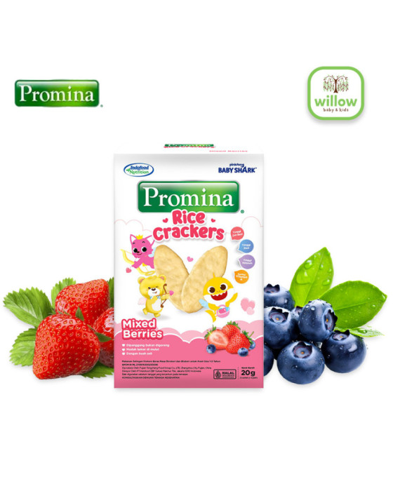 Promina Rice Crackers Camilan Bayi 20Gr