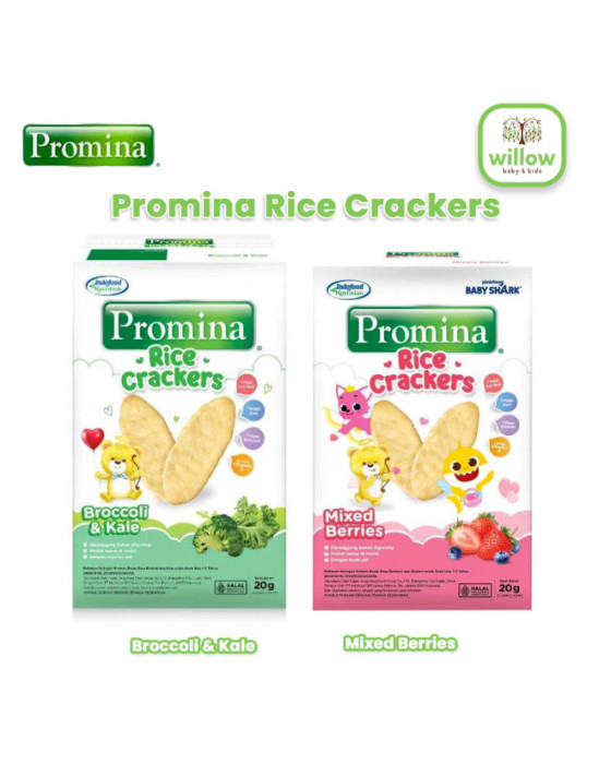 Promina Rice Crackers Camilan Bayi 20Gr