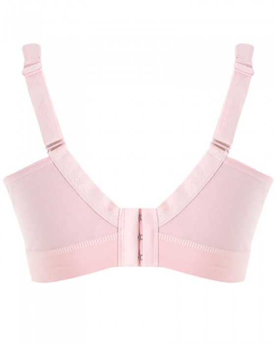 MOOIMOM B6886D CROSSOVER MATERNITY & NURSING BRA - PINK L