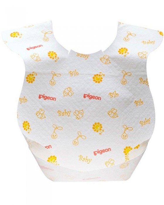 PIGEON 03713 DISPOSABLE BABY BIBS STEP-1