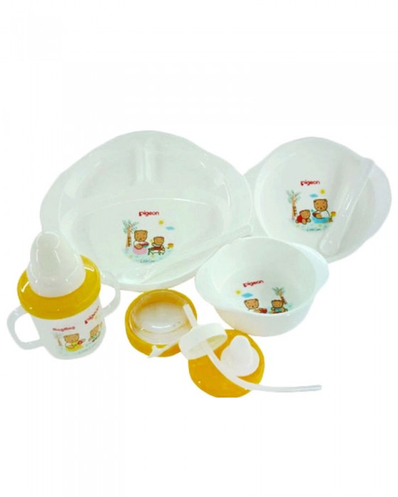 PIGEON FEEDING SET WITH TRAINING CUP 6M+