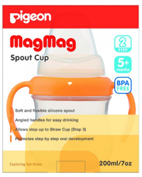 PIGEON 04562/15732 MAG MAG SPOUT CUP STEP-2 5M+ 200ML