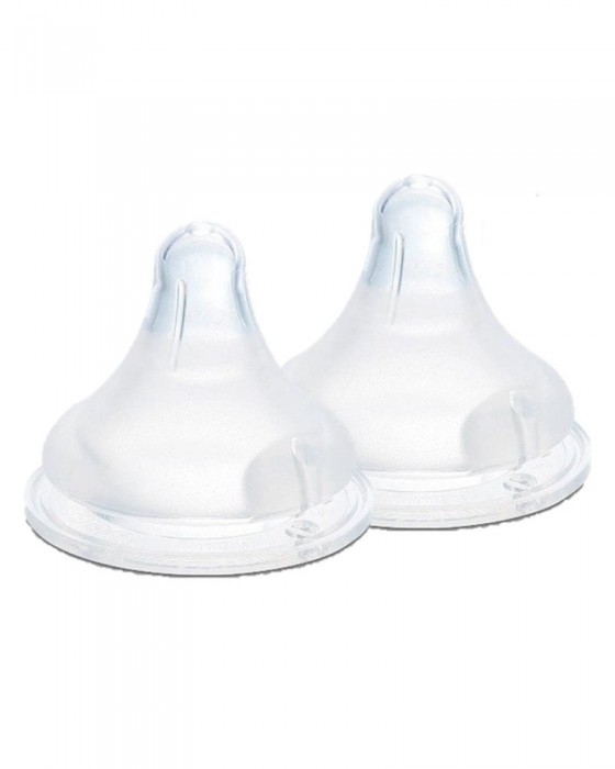 PIGEON PP NIPPLE L 6M+ 2PCS