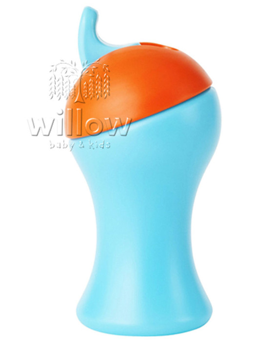 BOON 207 SWIG TALL FLIP TOP STRAW (BLUE/ORANGE)