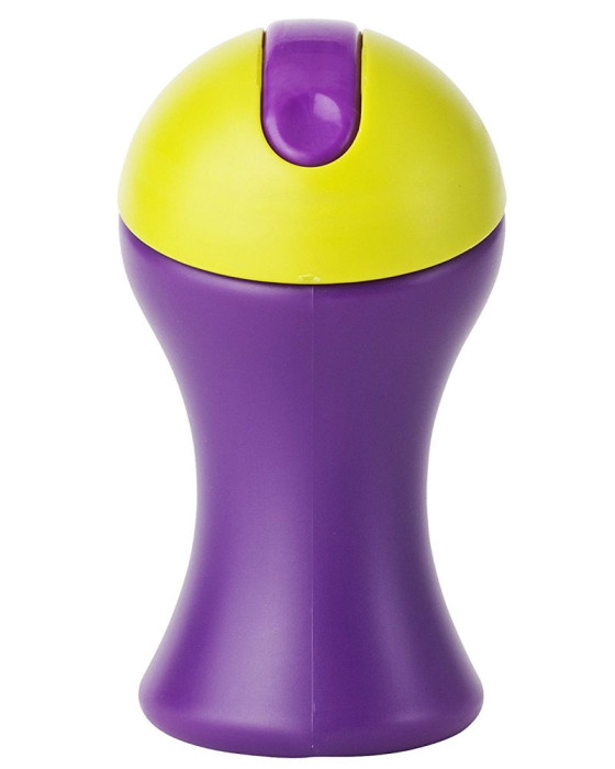 BOON 208 SWIG TALL FLIP STRAW SIPPY CUP PURPLE/GREEN