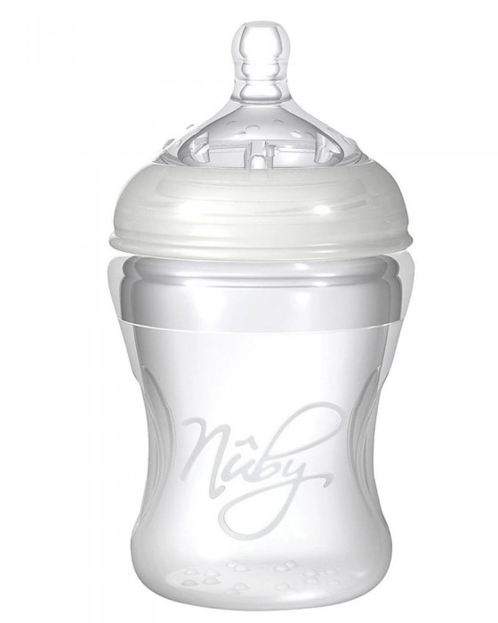 NUBY NATURAL TOUCH SOFT AIR SILICONE BOTTLE 150ML