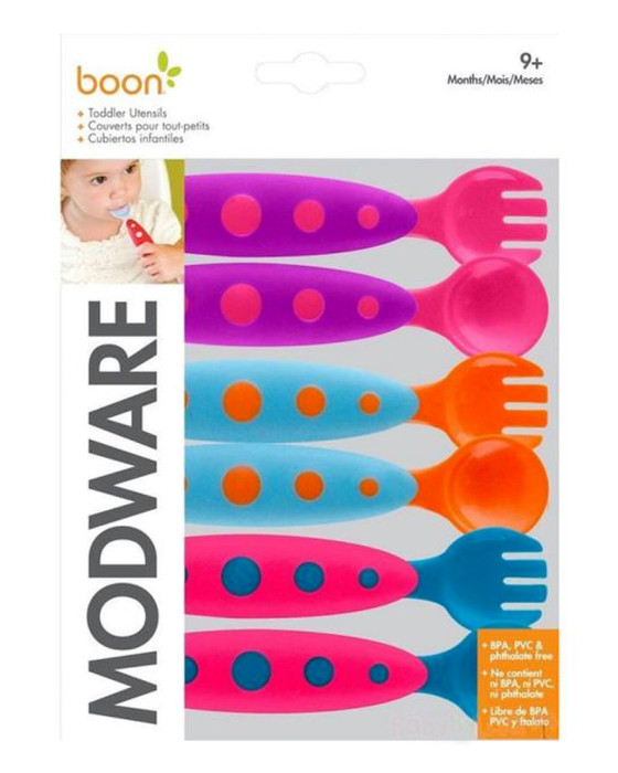 BOON 10130 MODWARE SET 3PK (PINK MULTI)